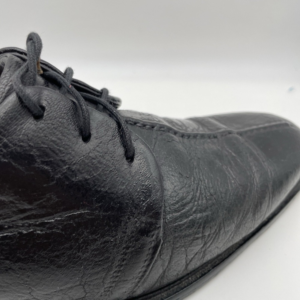 Cole Haan Beckett Black Pebbled Leather Oxford Dress Shoes Mens Sz 10 C06399 - Picture 11 of 13